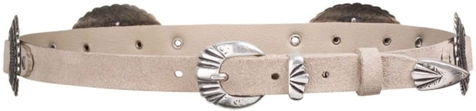 b.belt Leren Riem Pansy Belt W100 Taupe
