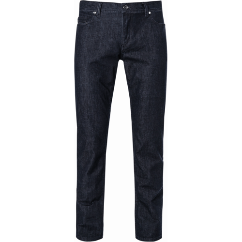 Broek Alberto donkerblauw Regular Fit