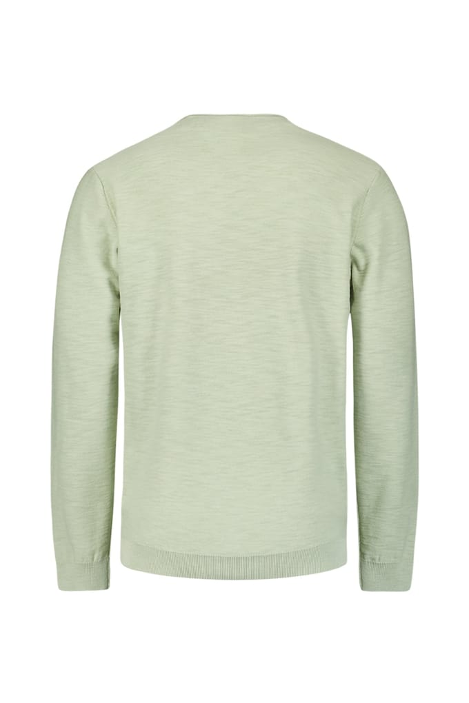 No Excess Pullover Crewneck Garment Dyed + Stone Washed Mint Größe: XXL | Pullover Outlet | Herren | Cyan