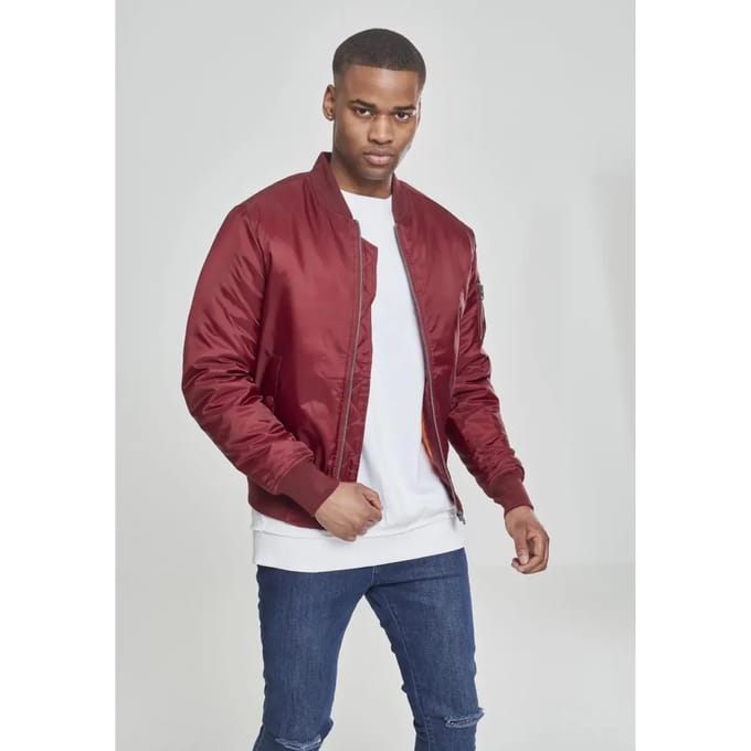 Urban Classics - Basic Bomber jacket - 3XL - Groen