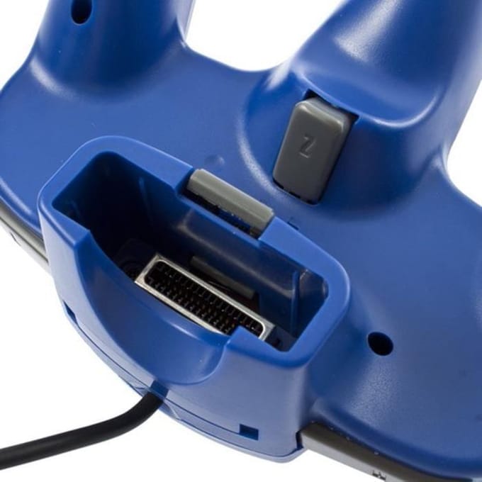 Gamepad - LESHP - Nintendo 64 N64 - 2 stuks - Diepblauw - Joystick blauw