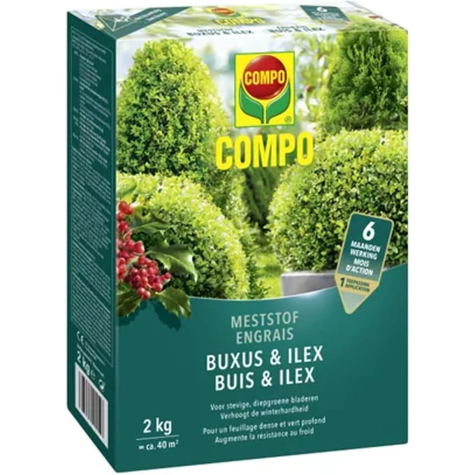 Compo Meststof Buxus & Ilex 2kg