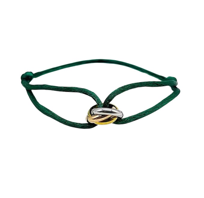 Trinity Armband Groen - Elegante Armband - Luxe Armband -
