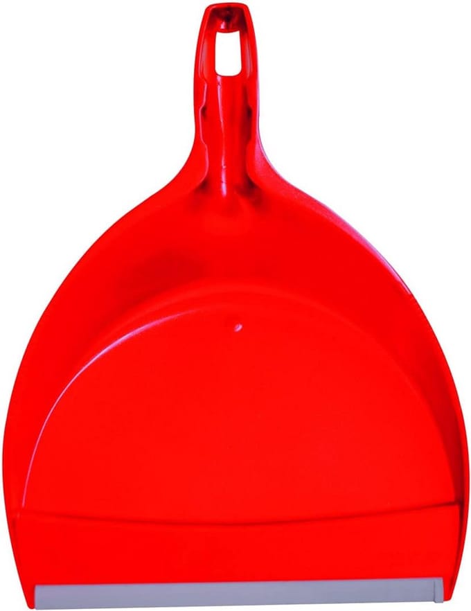 Stoffer - Vuilblik - Snel Opruimen - Rubberen Lip - 32 cm Breed - Multikleur