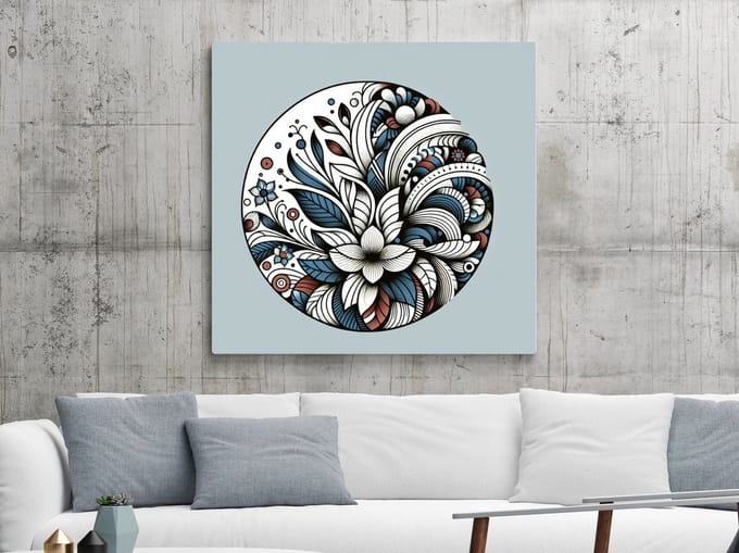 Kunstprint | Wanddecoratie | Dibond | 50 × 50 cm