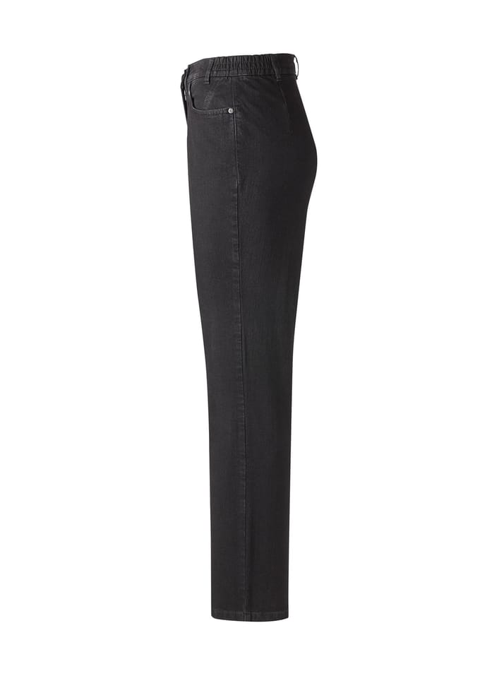 Jeans CARLA - zwart - Gr. 27 van Goldner Fashion