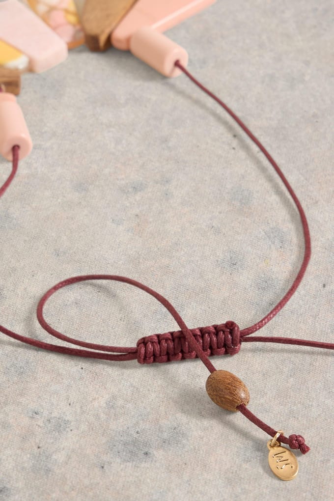 White Stuff Cosmo Chunky Necklace Pink Multi Taglia: OS | Collane Outlet | Uomo | Rosa
