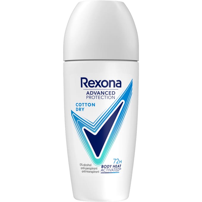 Rexona 72H Advanced Protection Cotton Dry Roll-on 50 ml