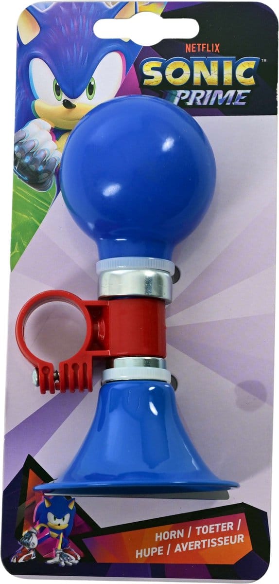 Sonic Prime Fietstoeter - Jongens - Rood Blauw