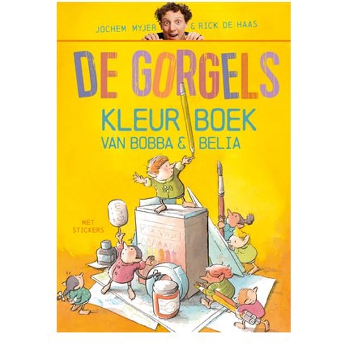 De Gorgels Kleurboek Van Bobba & Belia - Gorgels - Jochem Myjer