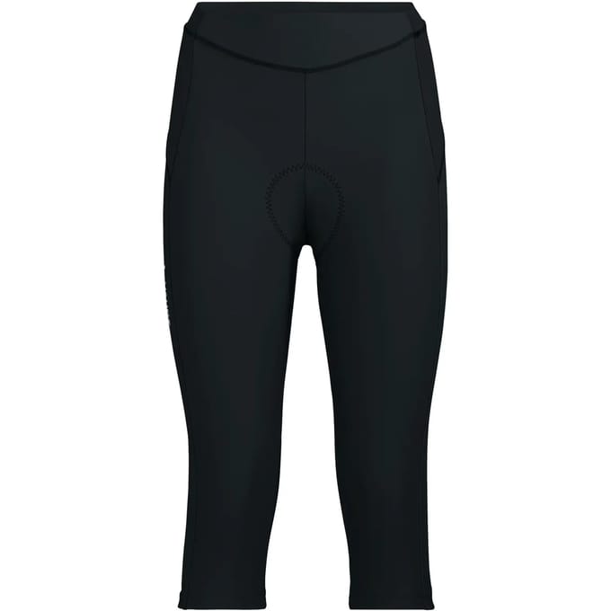 Vaude Bike Advanced Iv 3/4 Fietsbroek Zwart 42 Vrouw