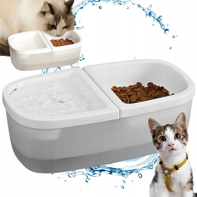 Pingyang Rongrong - Voerbak - Fontein - 2-in-1 - USB