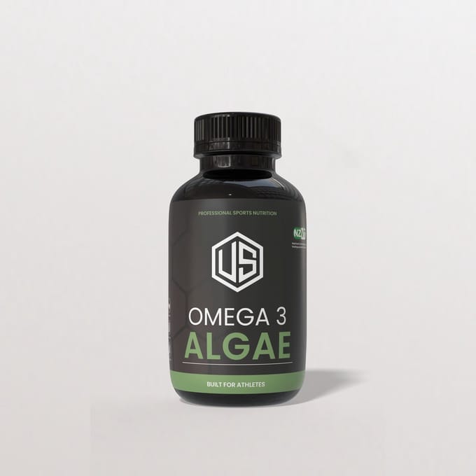 Ultimate Shape - Algae Omega-3 - DOPINGVRIJ - Ondersteunt hersenfunctie, hartgezondheid en herstel - Rijk aan DHA en EPA