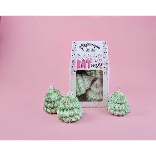 Meringue sisters kerstboom, 5 stuks