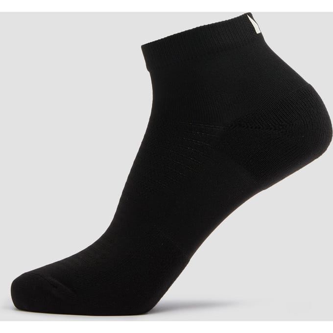 MP Training Cushioned Ankle Socks - Black - UK 6-8