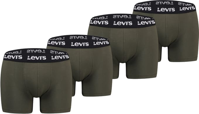 Pack of 4 men's Levis REPEAT LOGO BOXER boxer shorts underwear pants