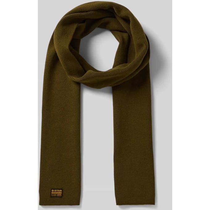 Sjaal met labeldetail