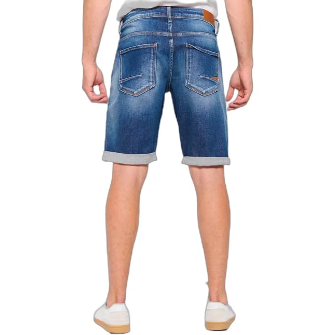 Korte Broek Le Temps des Cerises Bermuda-denimshort LANDRES