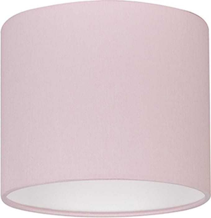 Uniqq Lampenkap stoffen rose Ø 18 cm – 15 cm hoog