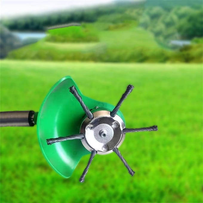 Onkruidborstel Staaldraad - Graskop Trimmer - Onkruid Verwijderen - Robuuste Staaldraad - Universeel - C