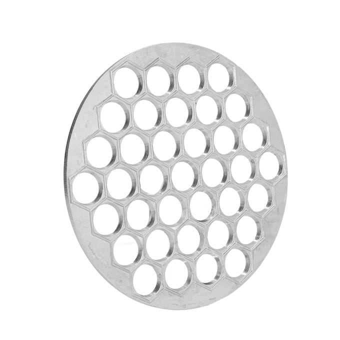 Dumpling Maker Aluminium Dumplingvorm Wonton Gebak Koekjes Deegpers Keukengereedschap L white