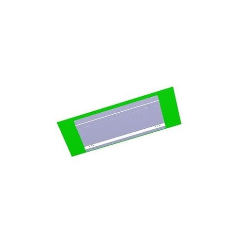 AEG paneel, boven, glasplaat, 898,1x310 140201676016