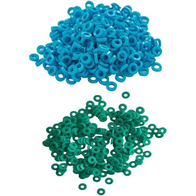 OrthoMetric Elastomerics Ringseparator (Pak van 1000) blue