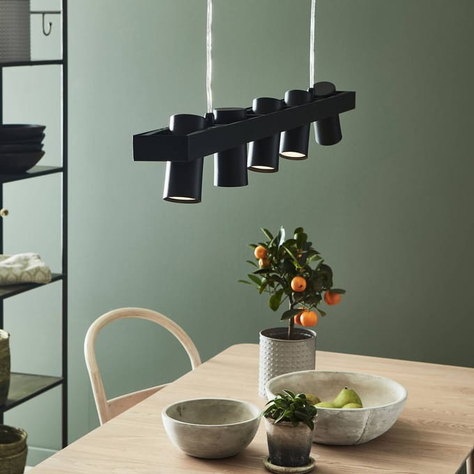 Markslöjd Hanglamp Torino, zwart
