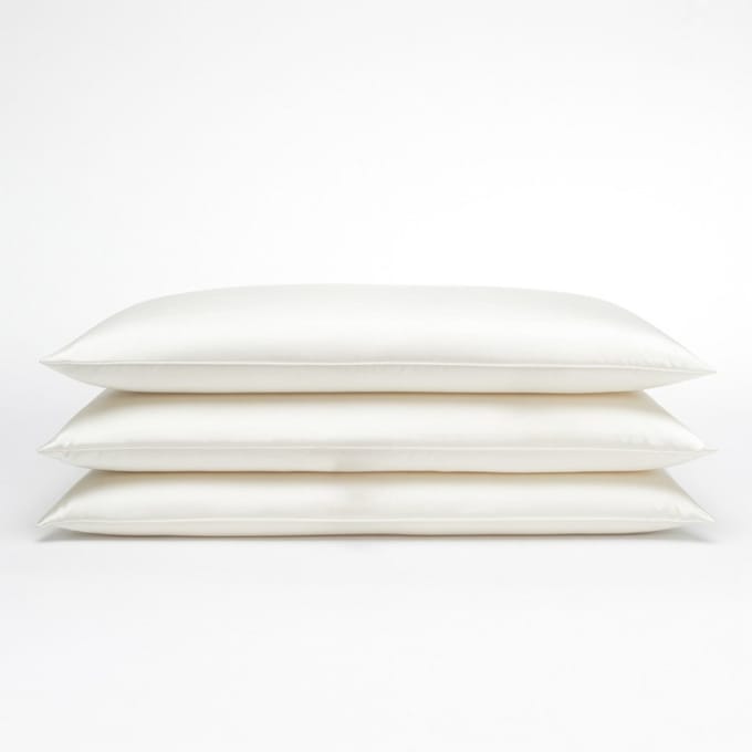 Serene hoofdkussen met vulling van 100% moerbeizijde – zijden tijk - Silk Heaven - 80x80cm