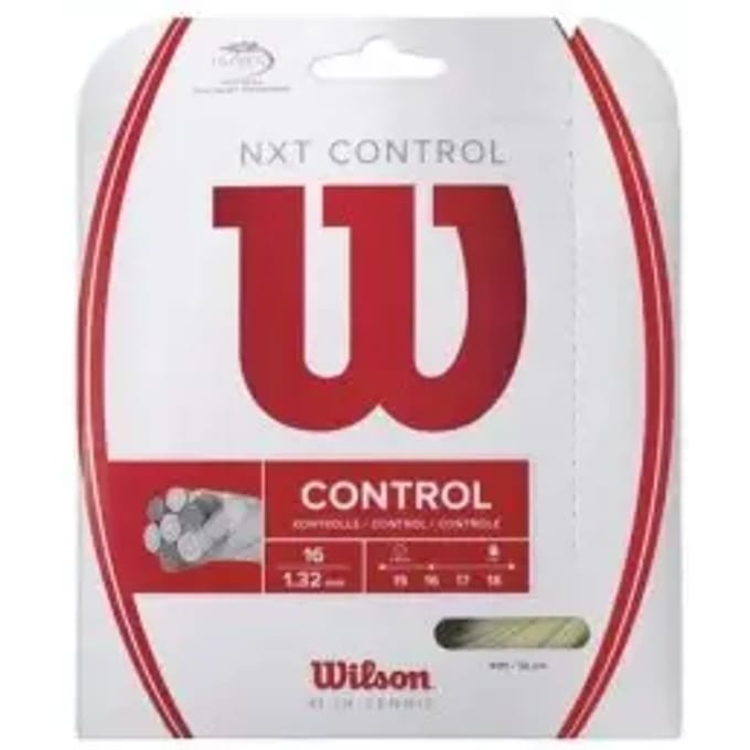 Wilson NXT Control Set Snaren 12,2m-Natuurlijke Kleuren