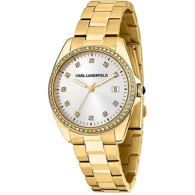 Karl Lagerfeld Round Essentials R0553101505 vrouwen horloge