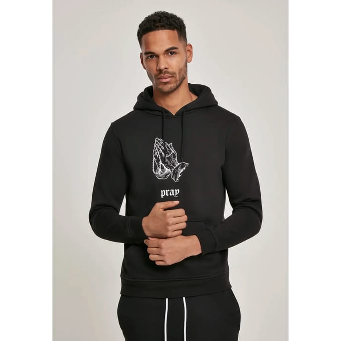 Mister Tee - Dark Pray Hoodie/trui - M - Zwart