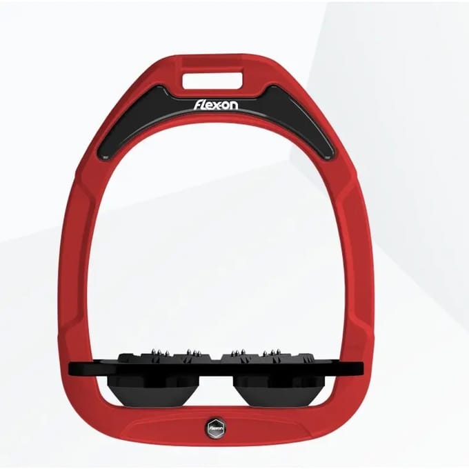 Ultra Grip Platte Beugels Rood/Zwart/Zwart Flex-On Green Composite