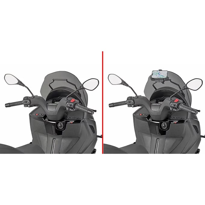GPS-moto steun Givi Piaggo Mp3 310