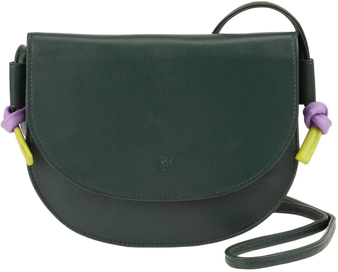 DuDu Altea Schoudertas Leer 18.5 cm - Dames - mangrove