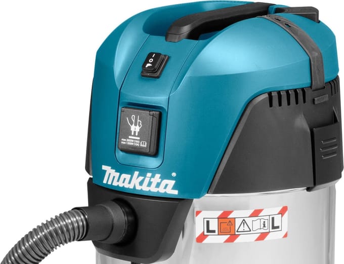 MAKITA Alleszuiger VC3011L - Stofzuiger - Droog En Nat Gebruik - L-Klasse - Incl. Zak