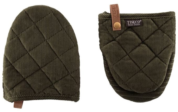 Tiseco - Gripper VELMAR - SET/2 - siliconen grip - 14x18 cm, olijfgroen