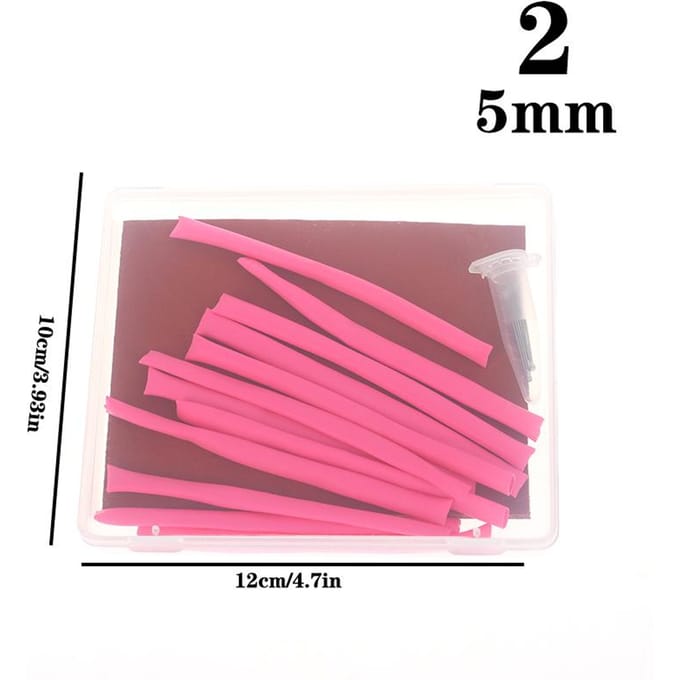 Microchirurgie Anastomose Termino-Terminale Simulation Vaisseau Sanguin 2Mm5Mm Mesure Modèle d'Entraînement aux Compétences de Suture Exercices Vasculaires pink
