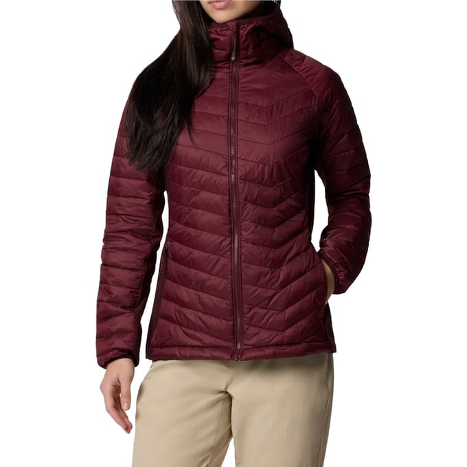 Vrouwen Hybride Gewatteerde Jas met Capuchon Powder Pass™ II 2126122