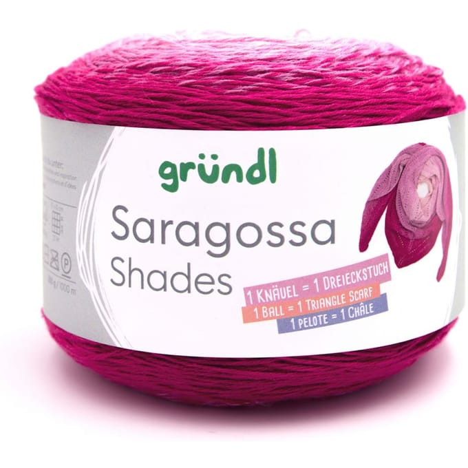 Gründl Saragossa Shades - Fuchsia ombré