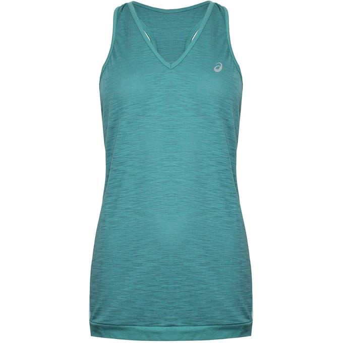 Asics fuzeX Womens Teal Tank Top