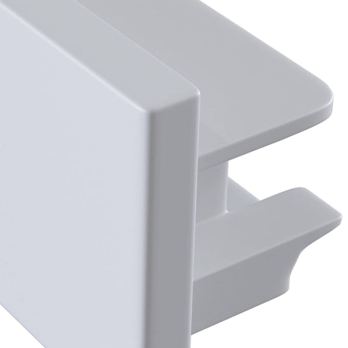 Maytoni Eindkap Track, 1-fase-rail, wit