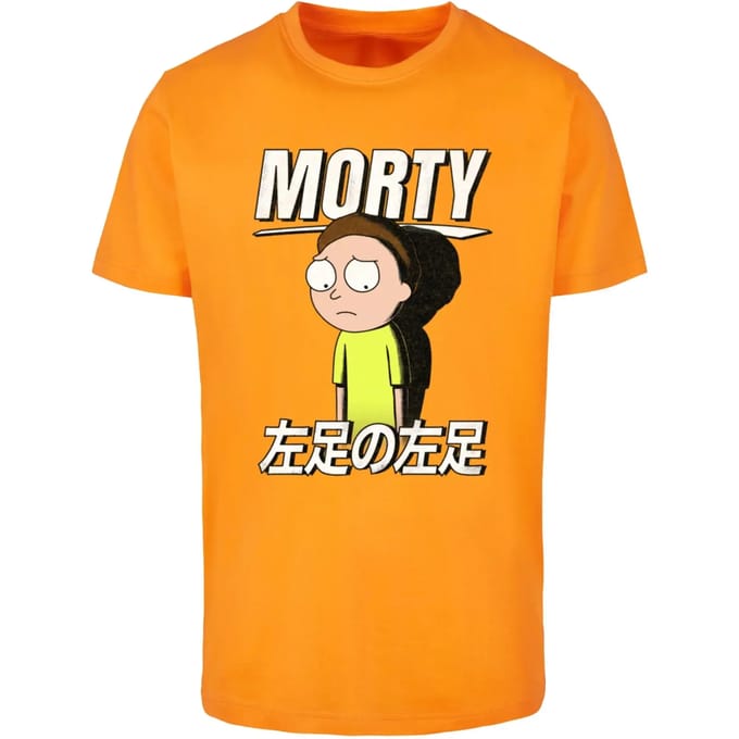 Merchcode Rick And Morty - Sad Morty Heren T-shirt - M - Oranje