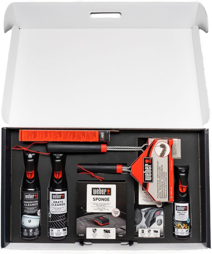 Weber Reinigingsset voor gasbarbecues in RVS