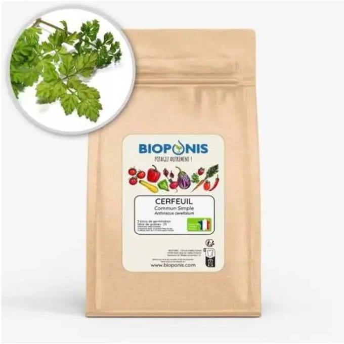 Voeding voor de moestuin Bioponis Cerfeuil Commun Simple (x5)