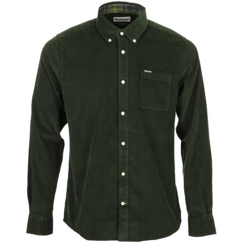 Overhemd Lange Mouw Barbour Ramsey Tailored Cord Shirt