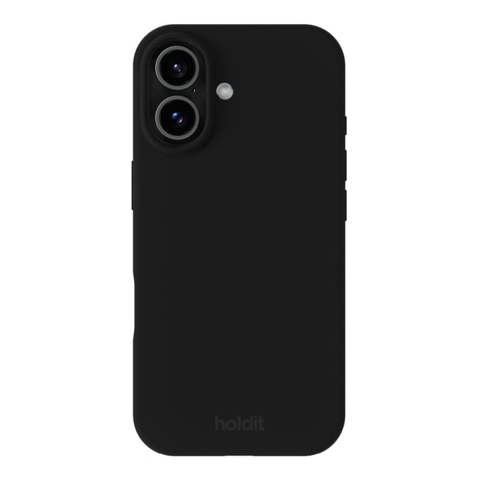 Holdit Silicone Case geschikt voor Apple iPhone 17 - Zwart