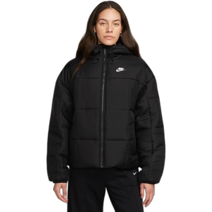 W Essential Thermic Classic Puffer donsjack voor dames, zwart/wit