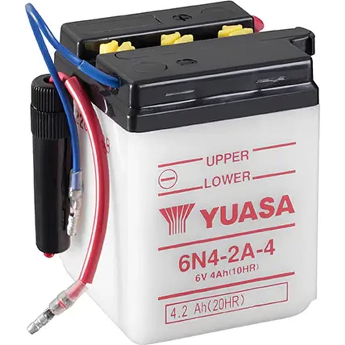 Motorfiets accu Yuasa 6N4-2A-4