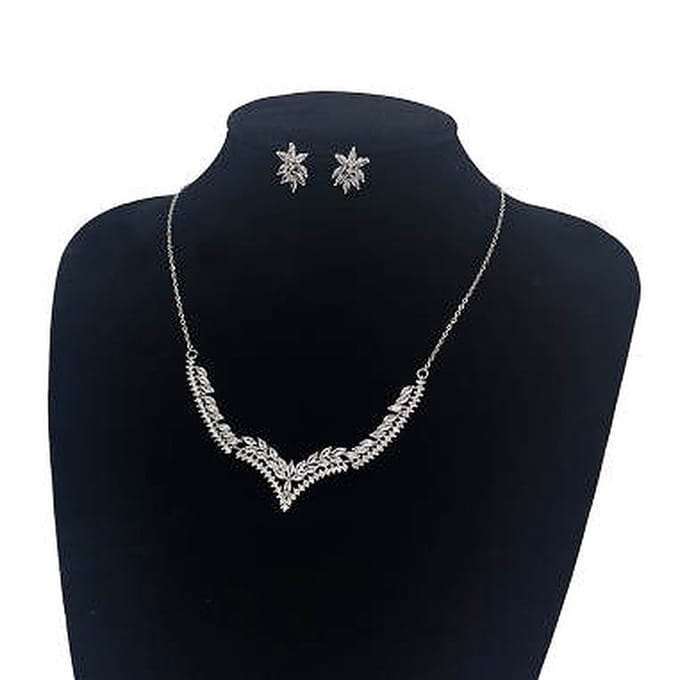 N3 Collecties Luxe Zircon Statement Sieraden Set Dames